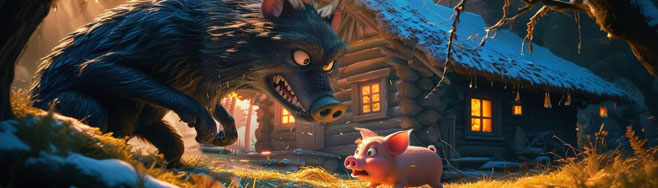 The Three Little Pigs & the Big Bad Hacker The Three Little Pigs & the Big Bad Hacker