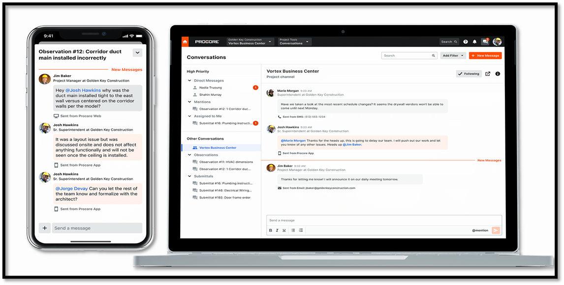 Procore transcription