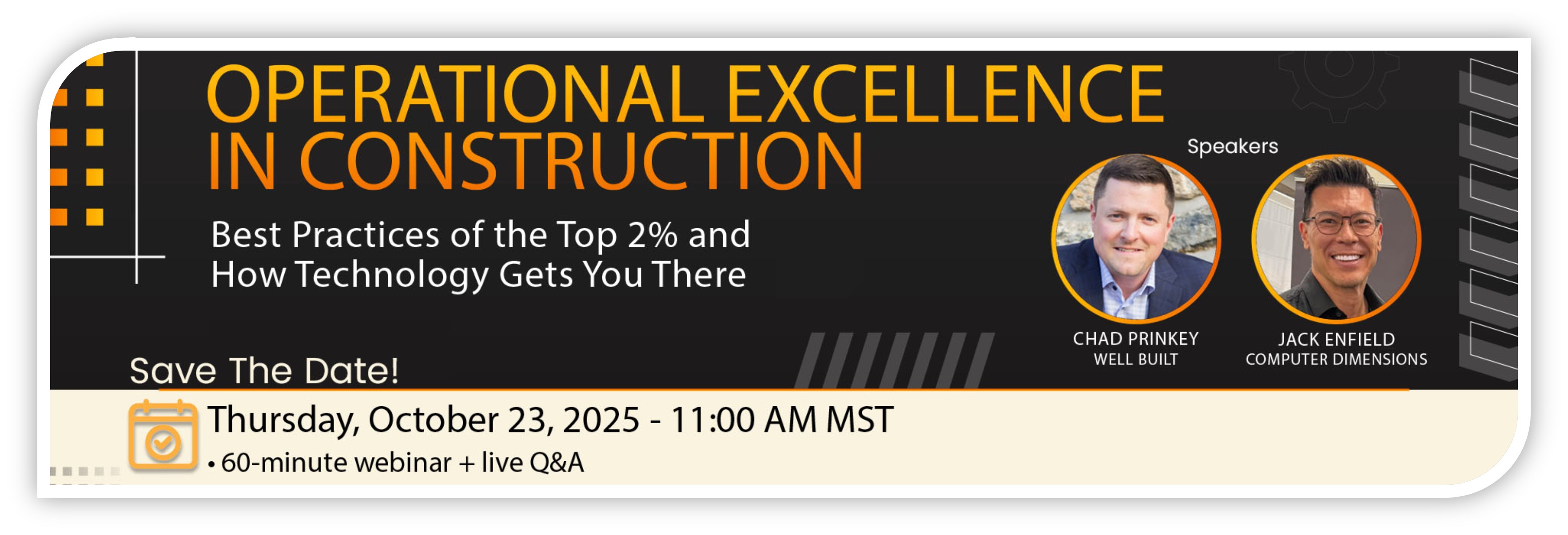 Upcoming Webinar