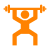 weight lifting icon