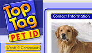TopTag Pet ID application